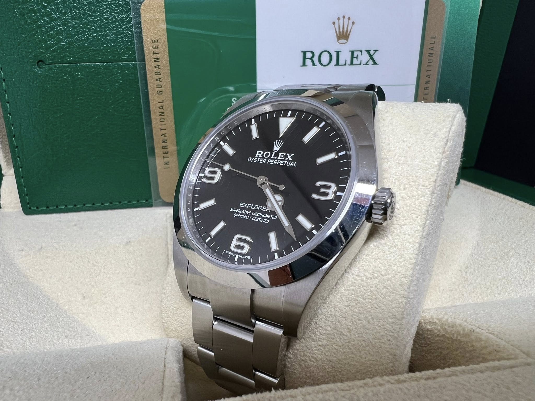Rolex Explorer 39mm  214270 2020年錶