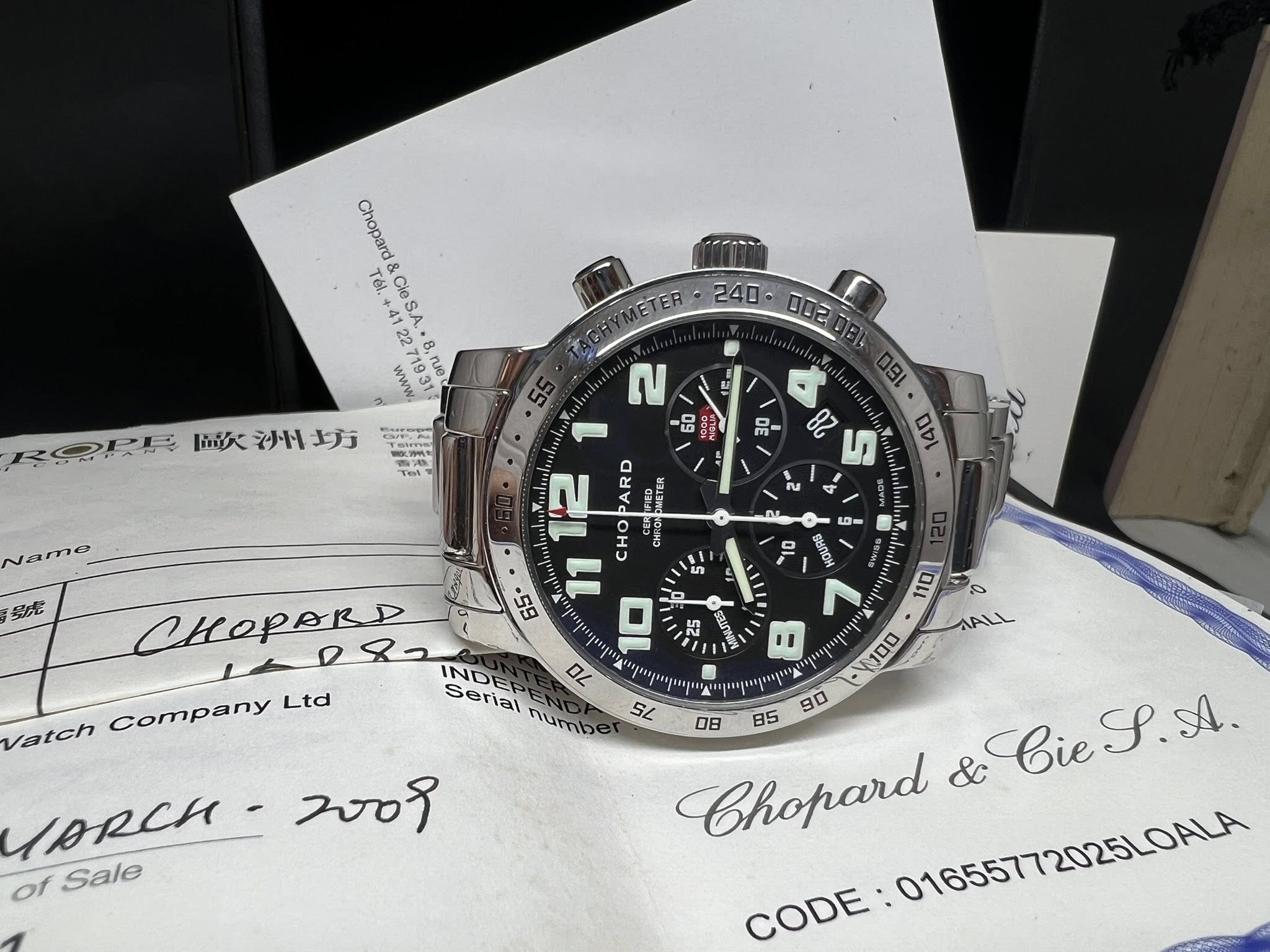 Chopard Mille Miglia Chrono 鋼帶 40mm 158920-3001