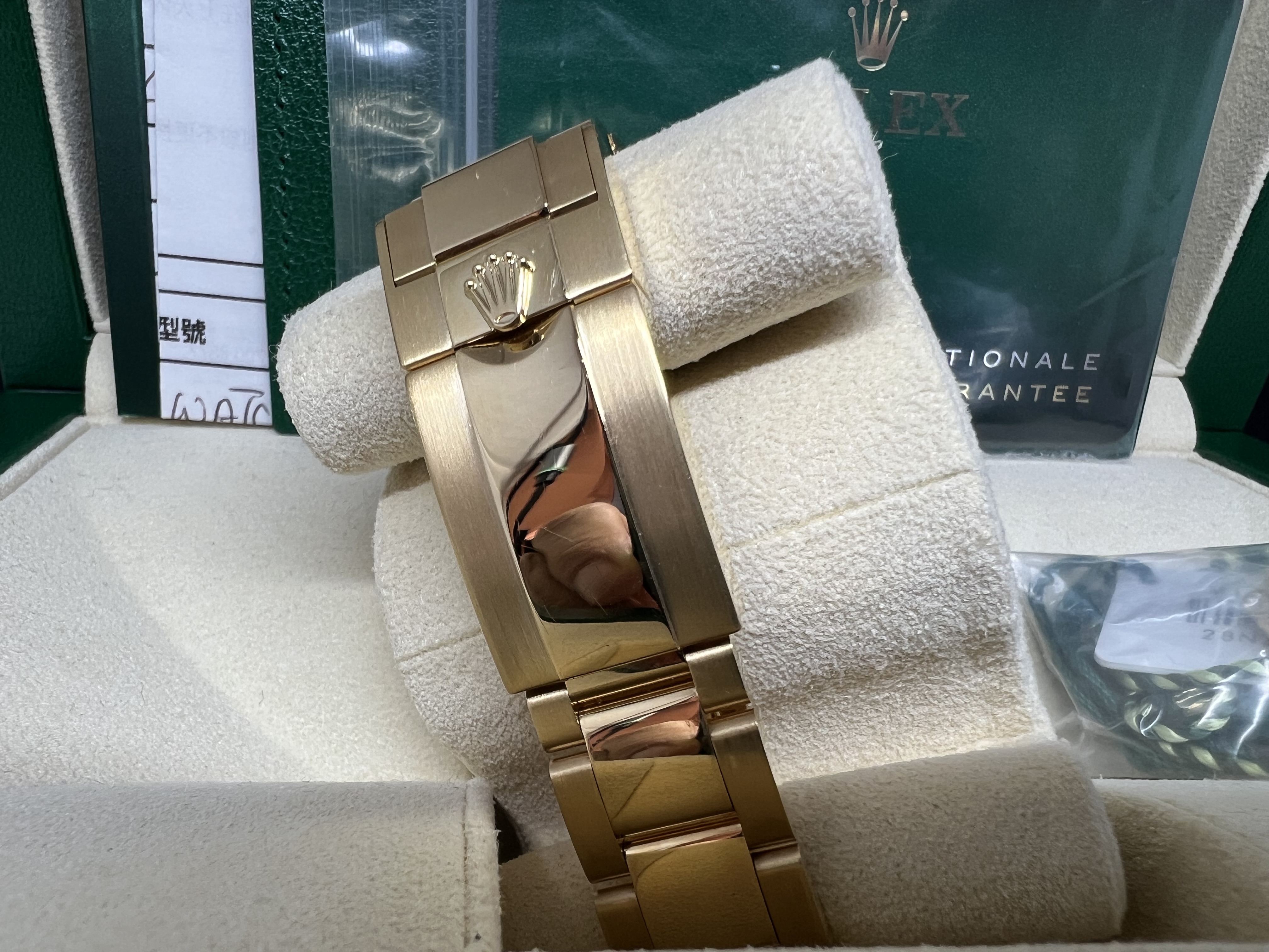 Rolex Daytona 116508 全黃金Paul Newman面 2020年錶 NFC出世卡  行貨