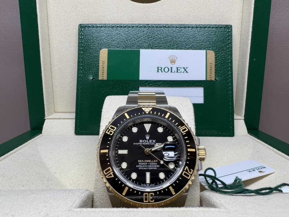 Rolex Sea Dweller 43mm 金鋼單金 126603 2019年錶