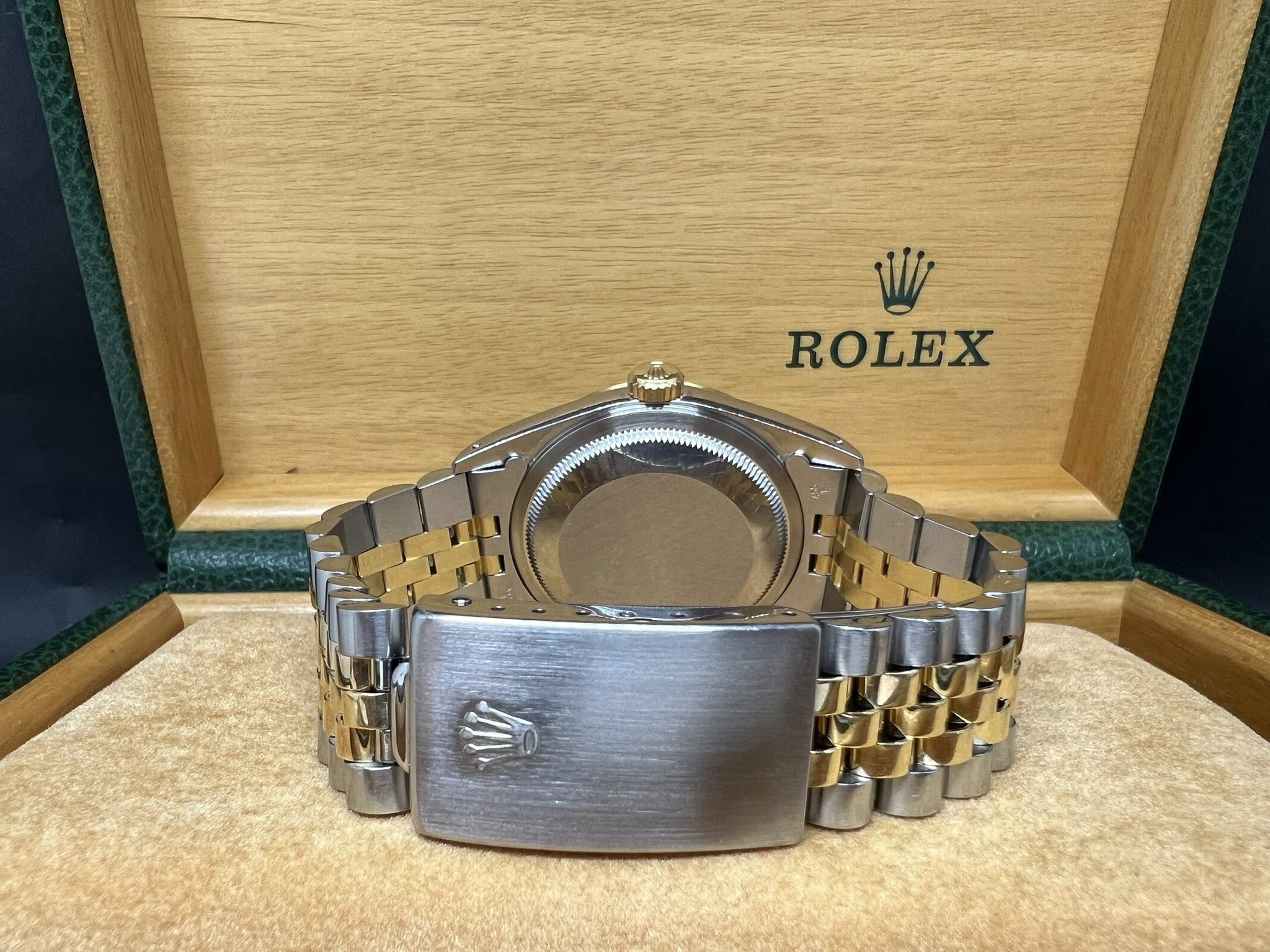 Rolex Datejust  36mm 金鋼金面石字 16233 X series 淨錶