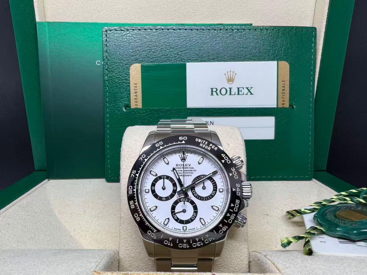 Rolex Daytona 陶瓷圈白面 116500LN 2016年錶