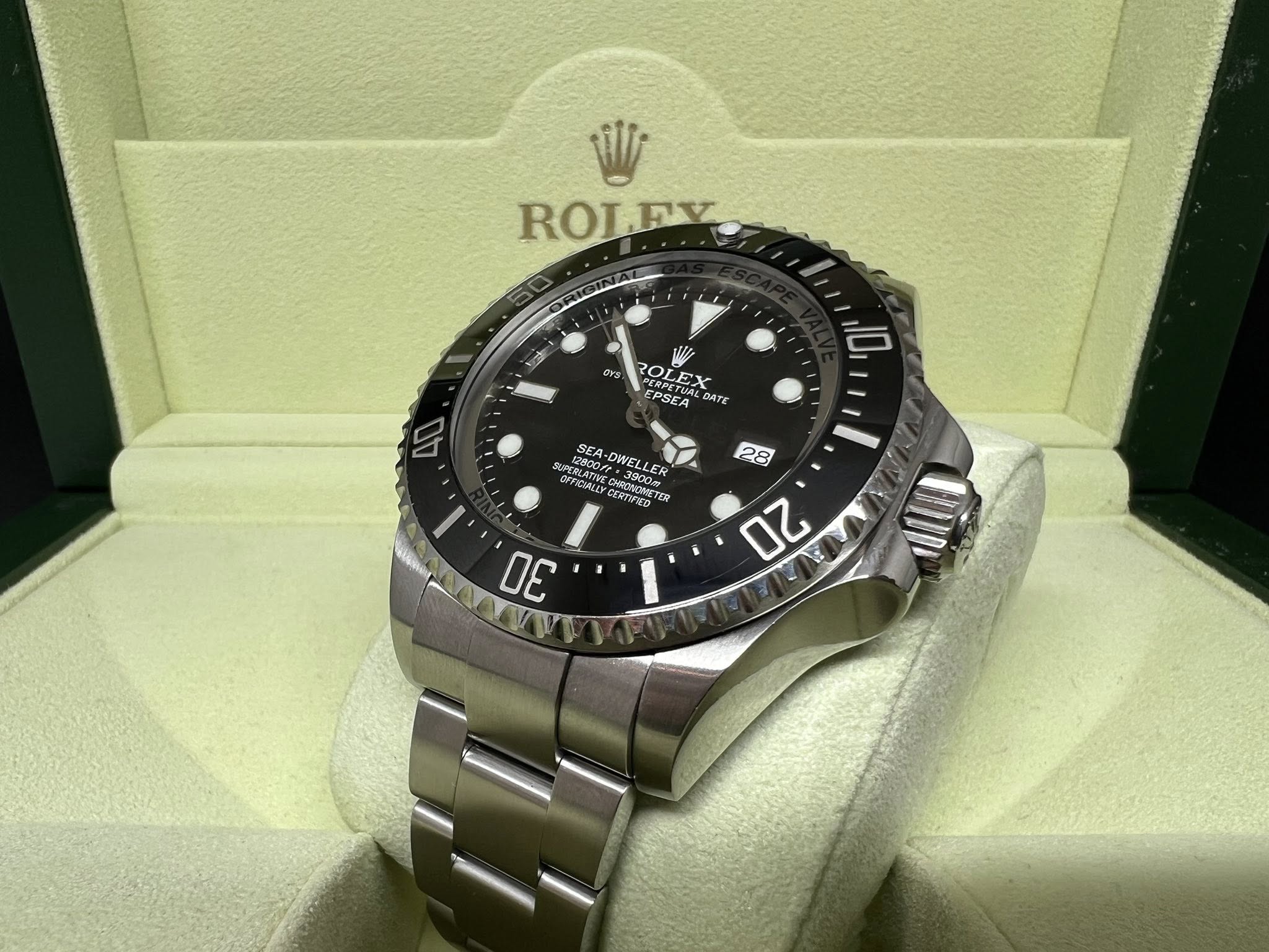Rolex Deepsea  44mm 黑面 116660 亂碼
