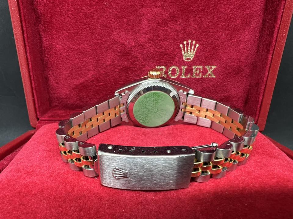 Rolex OP 26mm  金鋼金面 67193 W series 密窿