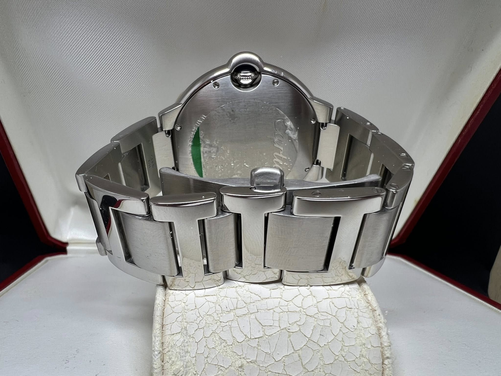 Cartier ballon bleu 42mm 全鋼 W69012Z4