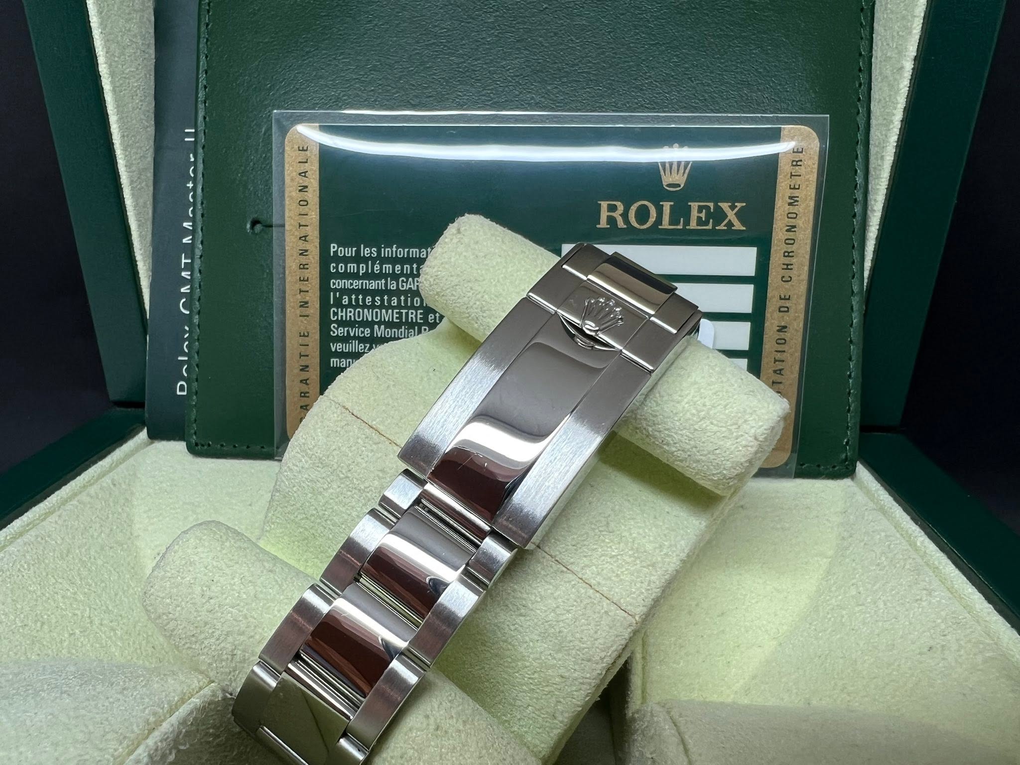 Rolex GMT Master II 綠針(已停產） 116710LN M頭 行貨