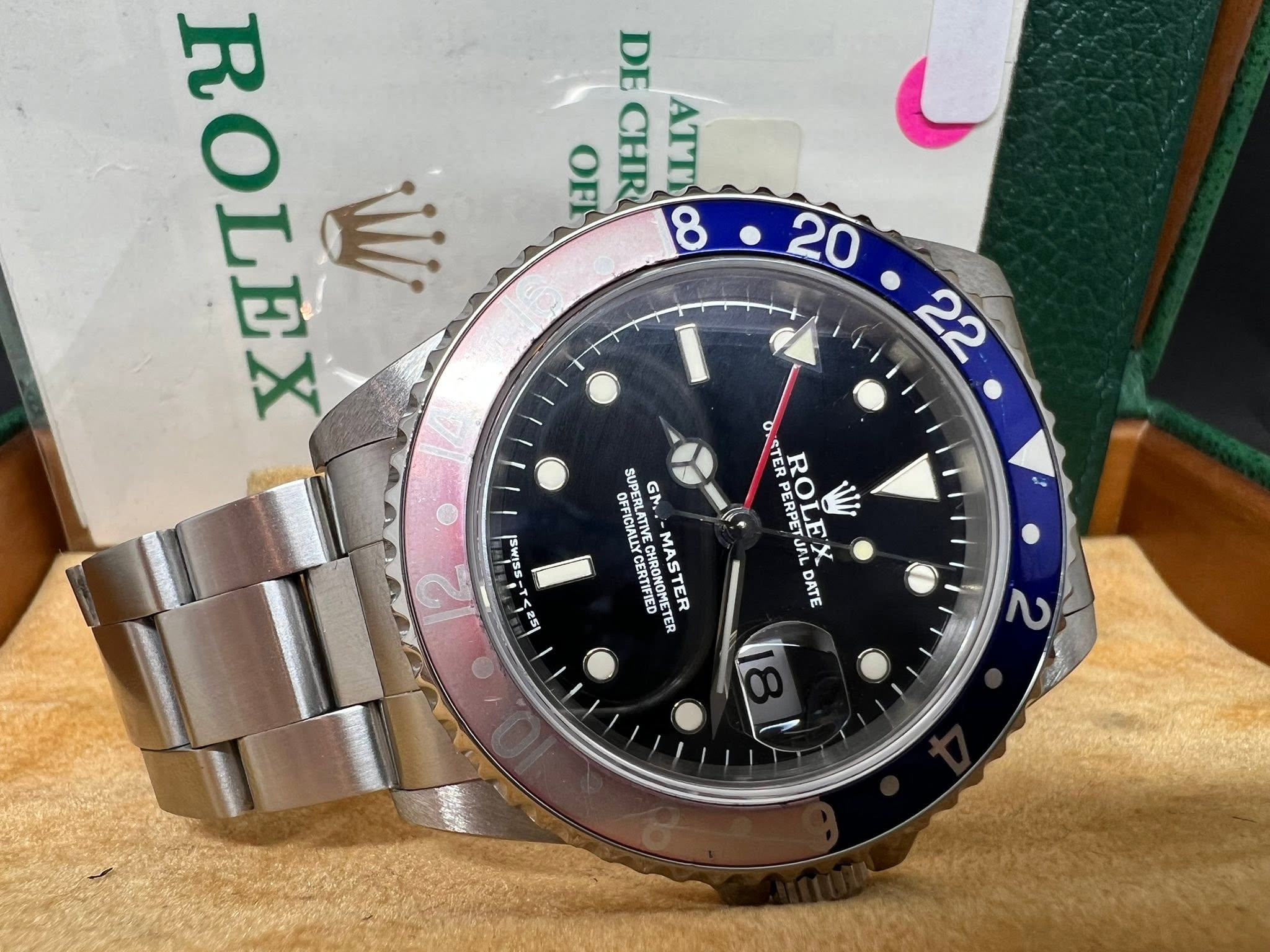 Rolex GMT Master  紅藍圈 16700 U頭 1998