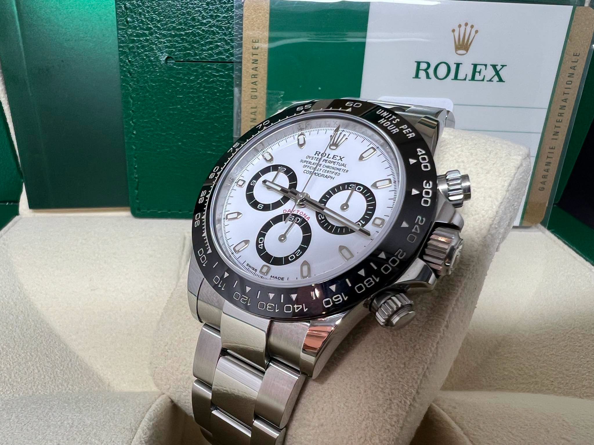 Rolex Daytona 陶瓷圈白面 116500LN 2018年錶