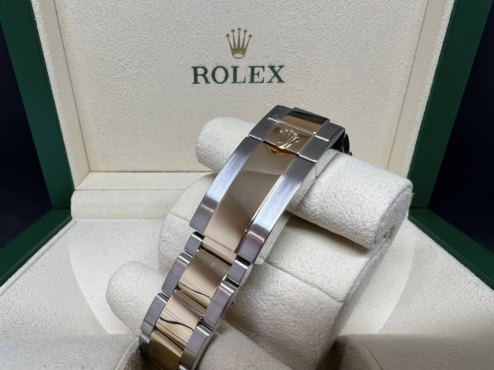 Rolex Daytona 金鋼黑面 116523 亂碼 藍光 淨錶