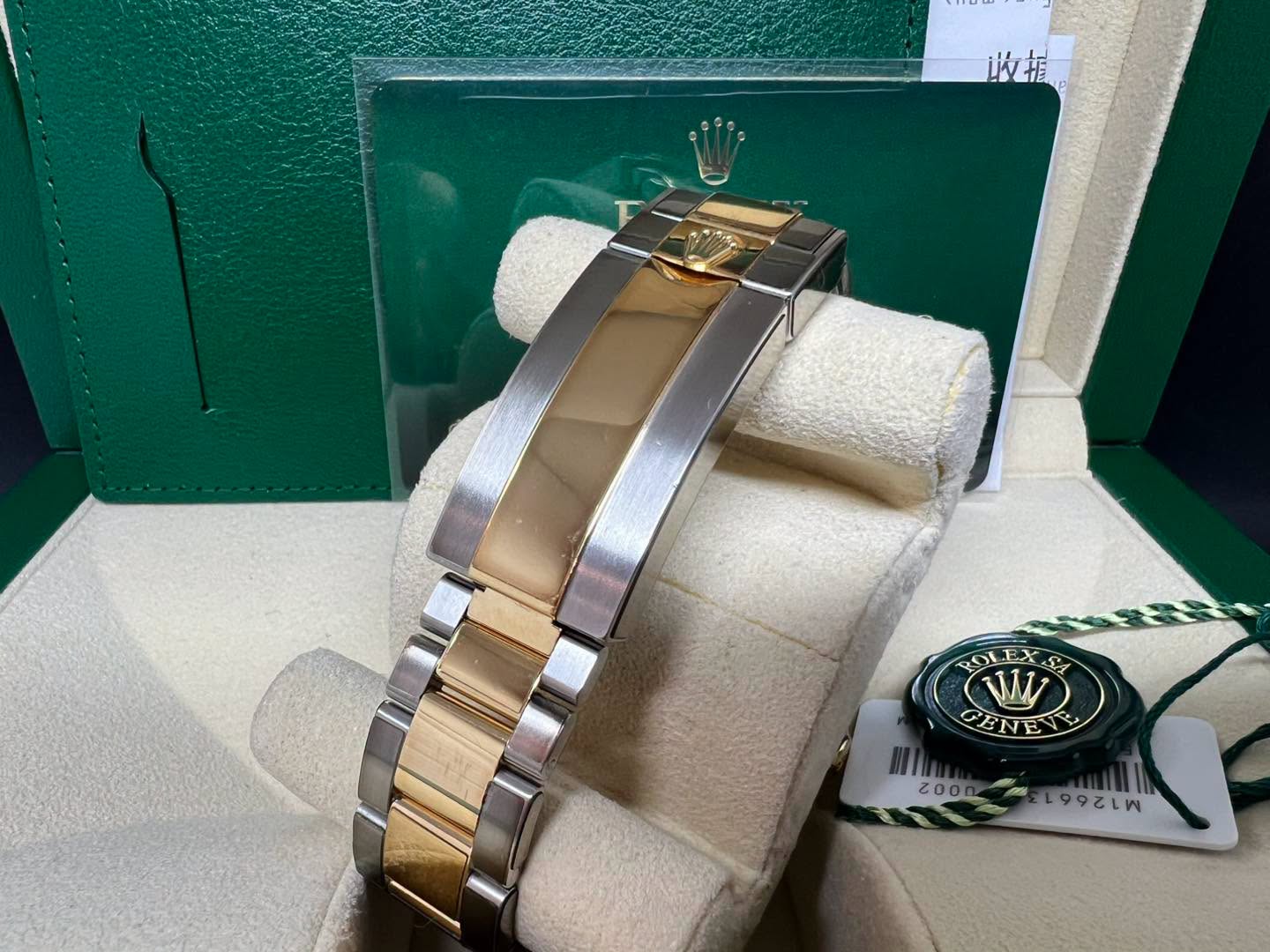 Rolex Submariner  41mm 新款金鋼黑面 126613LN 2021年錶