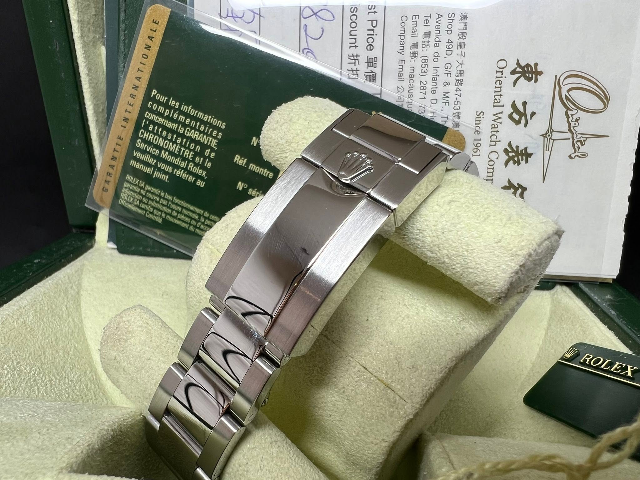 Rolex GMT Master II 綠針 116710LN G頭 行貨