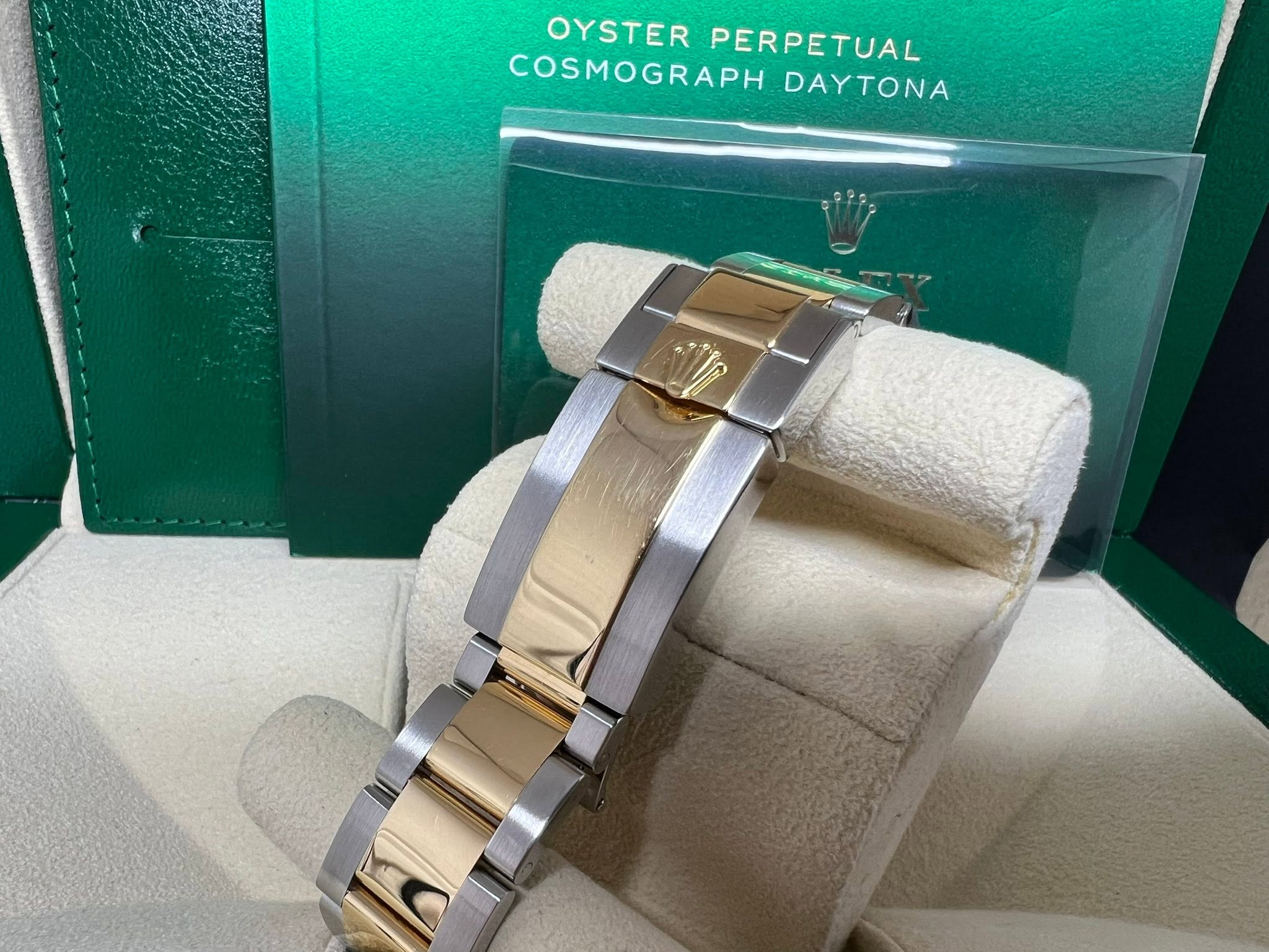 Rolex Daytona 金鋼白貝面石字 116503NG 2020年錶 NFC出世卡
