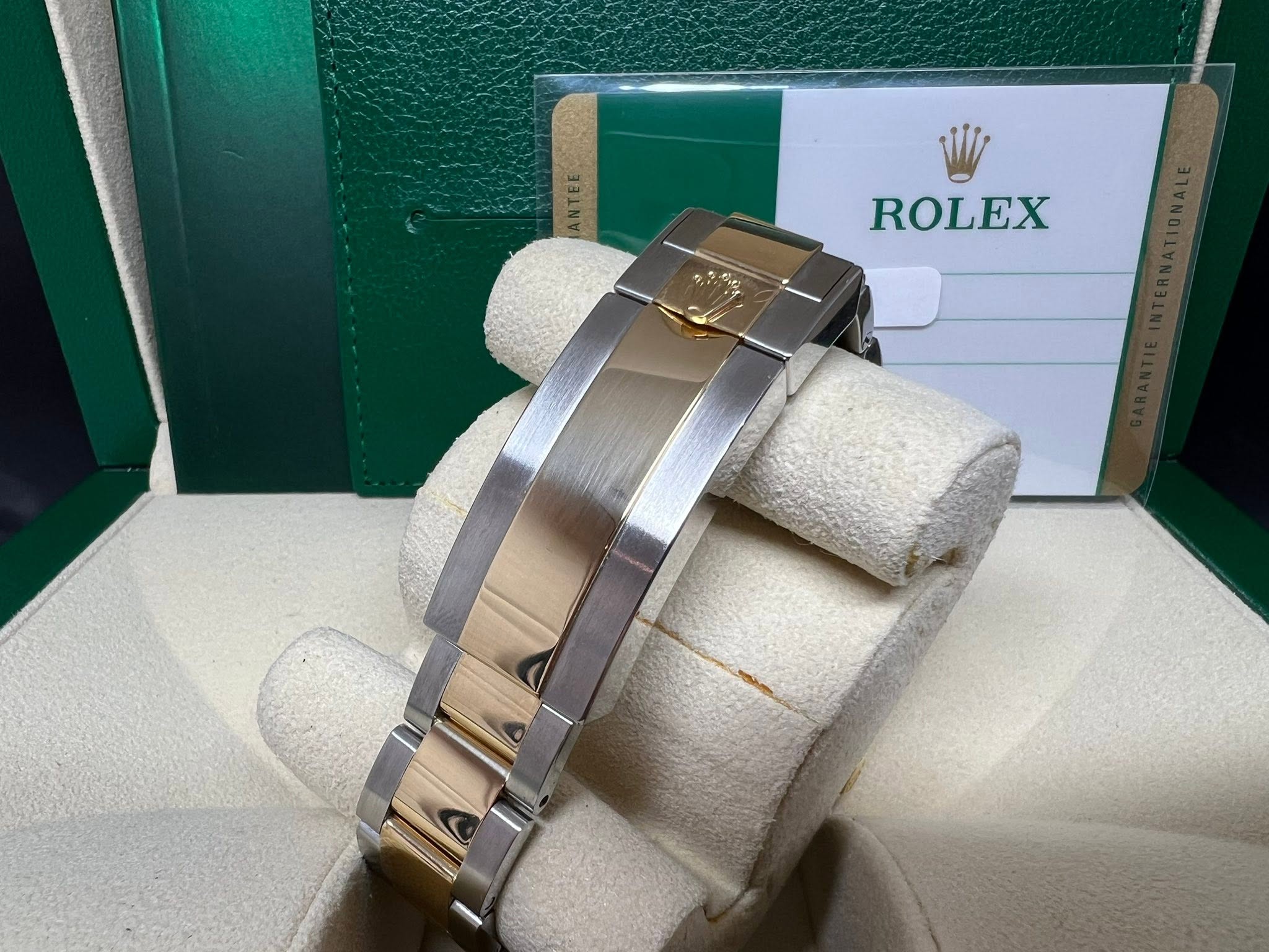 Rolex Submariner  金鋼藍圈藍面 116613LB 2019年錶