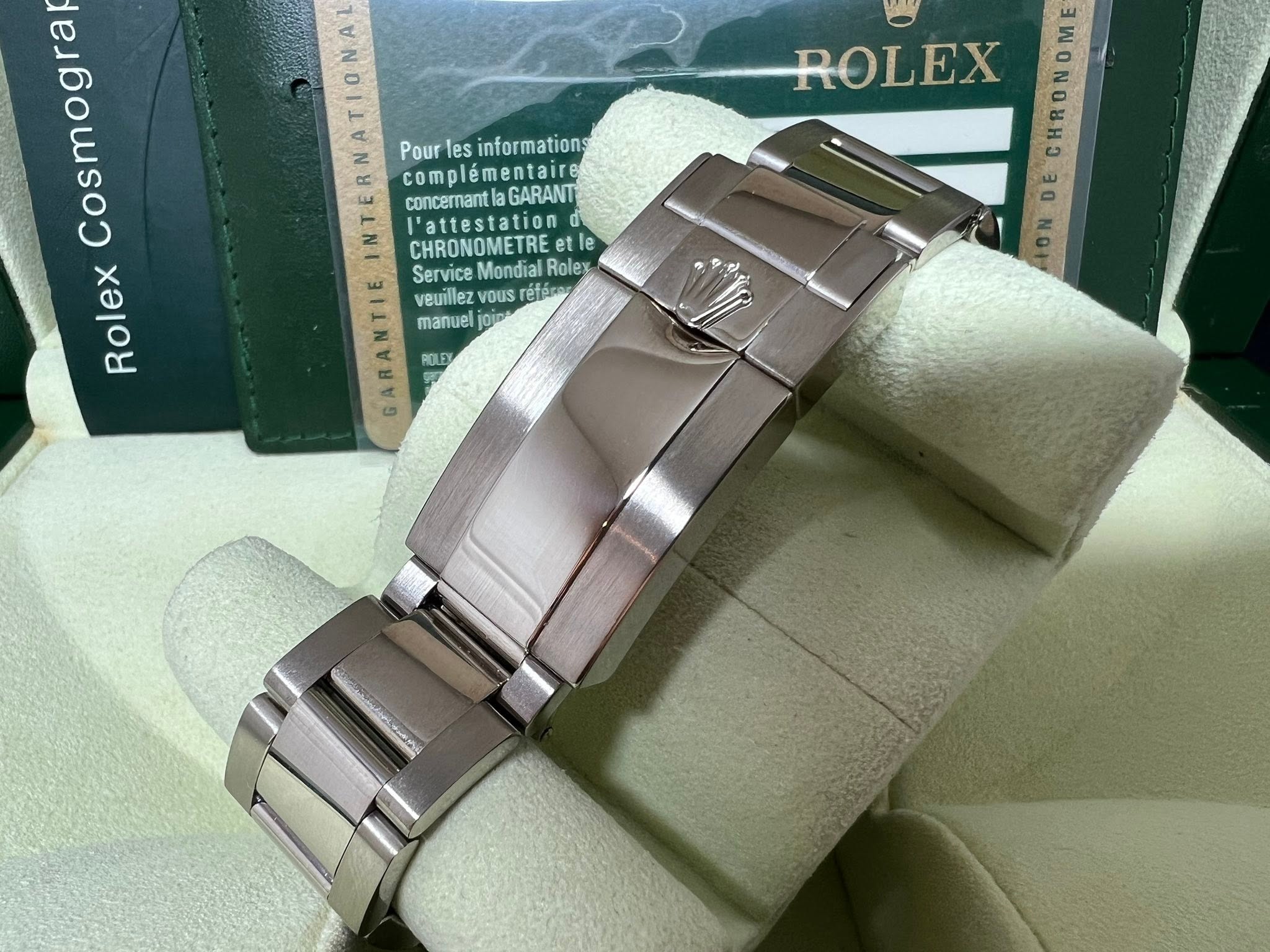 Rolex Daytona 全白金隕石面 116509 Mete 行貨