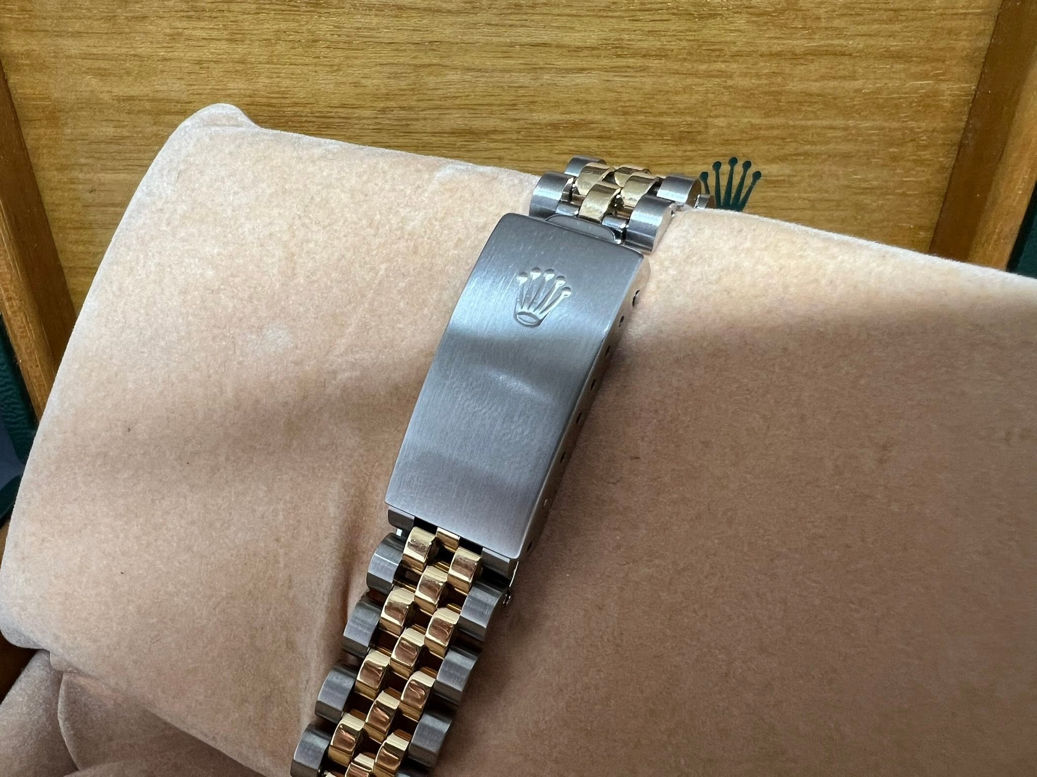 Rolex Datejust 31mm 金鋼金電腦面石字 68273J S series 密窿 淨錶
