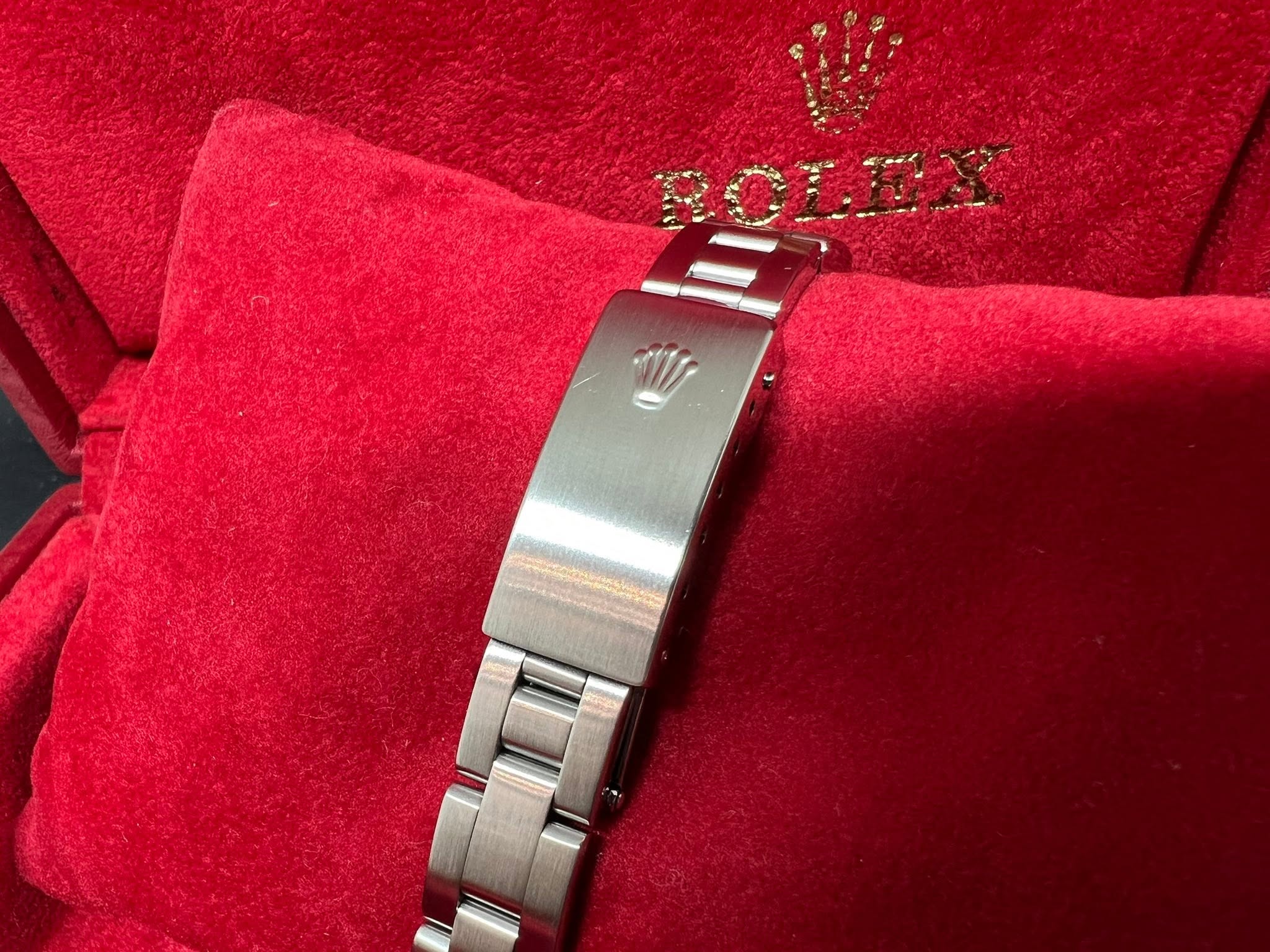 Rolex OP Date 26mm 藍面羅馬字 69160 W series 淨錶