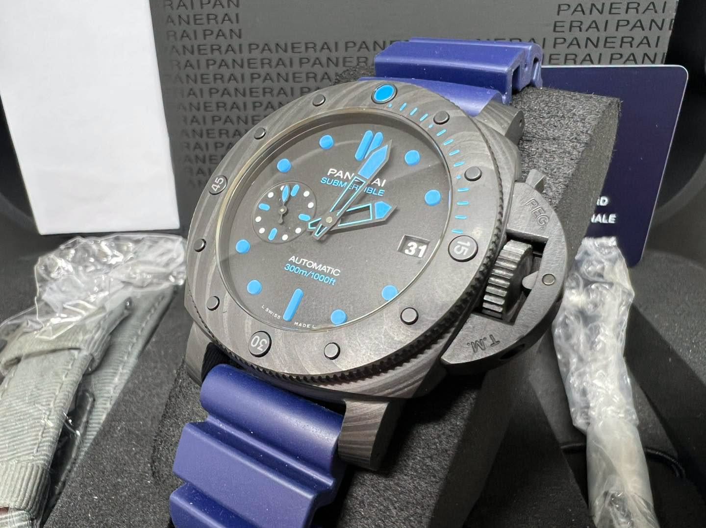 Panerai Pam 02960 44mm submersible Carbotech 99%未用品