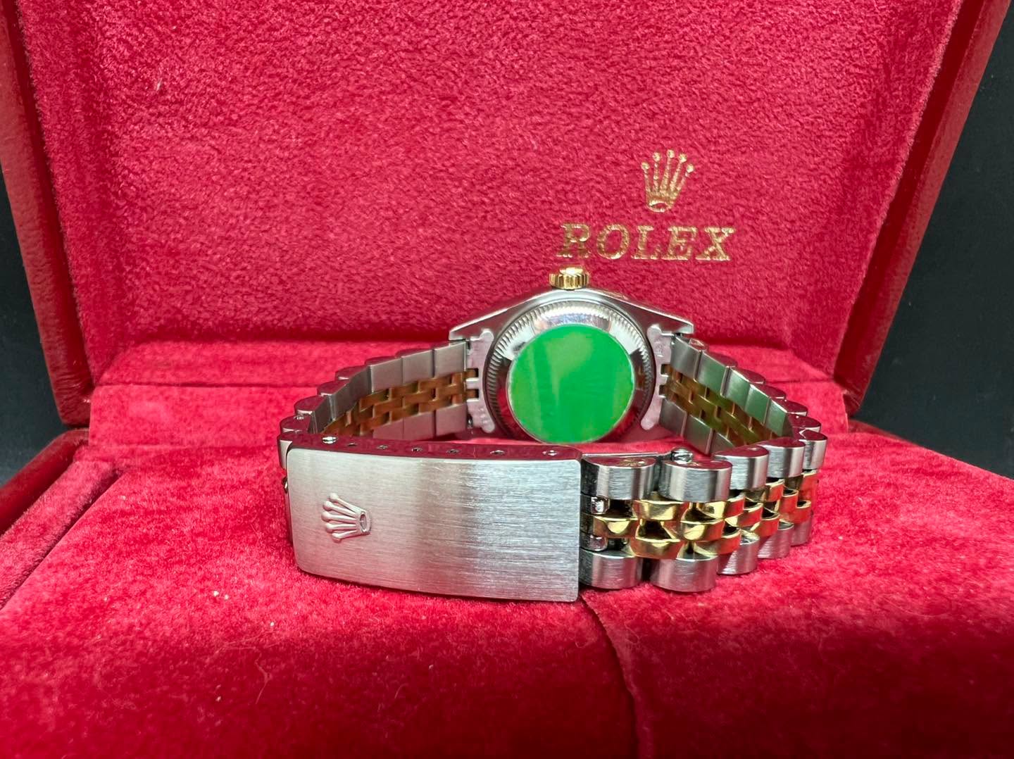 Rolex Datejust 26mm 金鋼金面大石字 69173G W series 淨錶