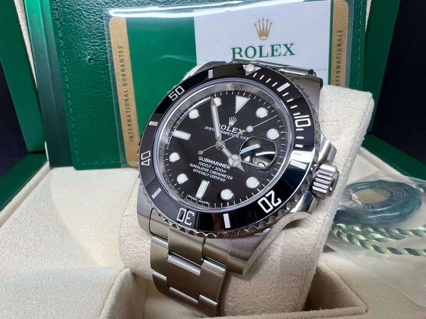 Rolex Submariner Date 黑圈黑面 116610LN 2020年錶