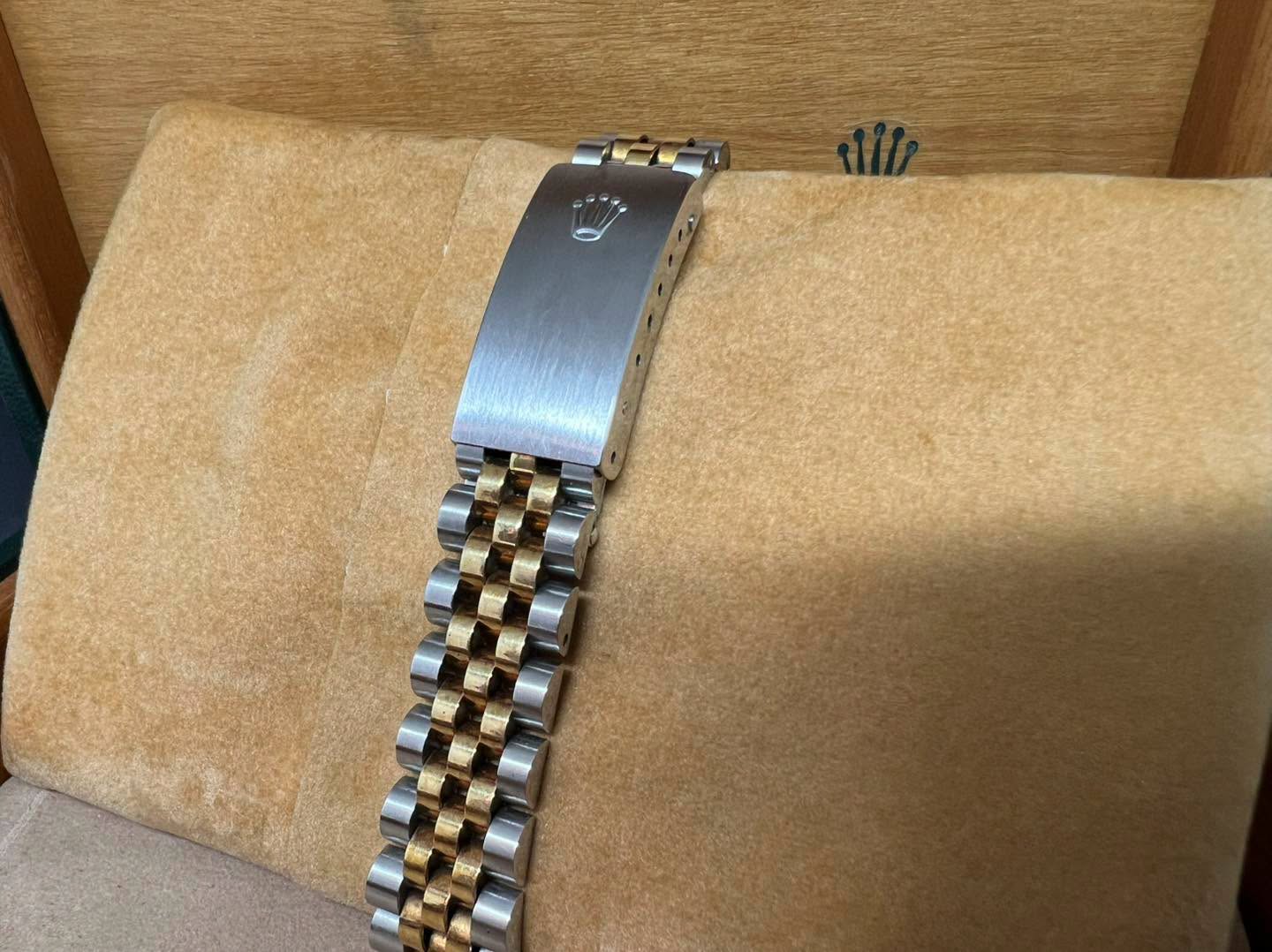 Rolex Datejust 31mm 金鋼黑面石字 68273J X series 未磨殼 95%新 帶直 淨錶