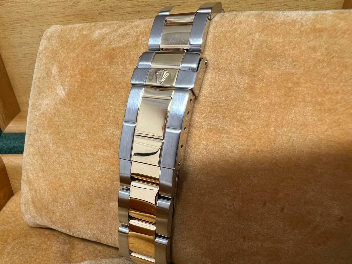 Rolex Yacht Master 金鋼藍面 37mm 68623 U頭 淨錶